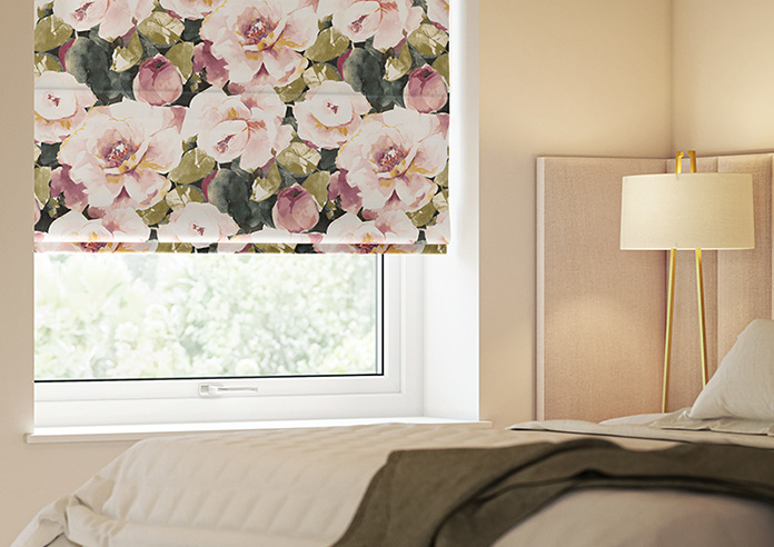 Mirabel, Raspberry - Roman Blind - Image 5